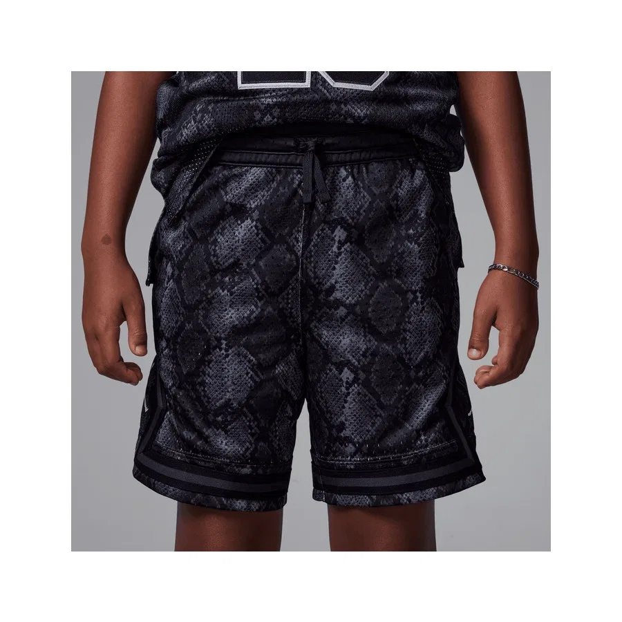 Спортивные шорты с принтом Jordan Jdb Mj Aop Sport Diamond, Nike, Черный/Темно-серый — фото 2