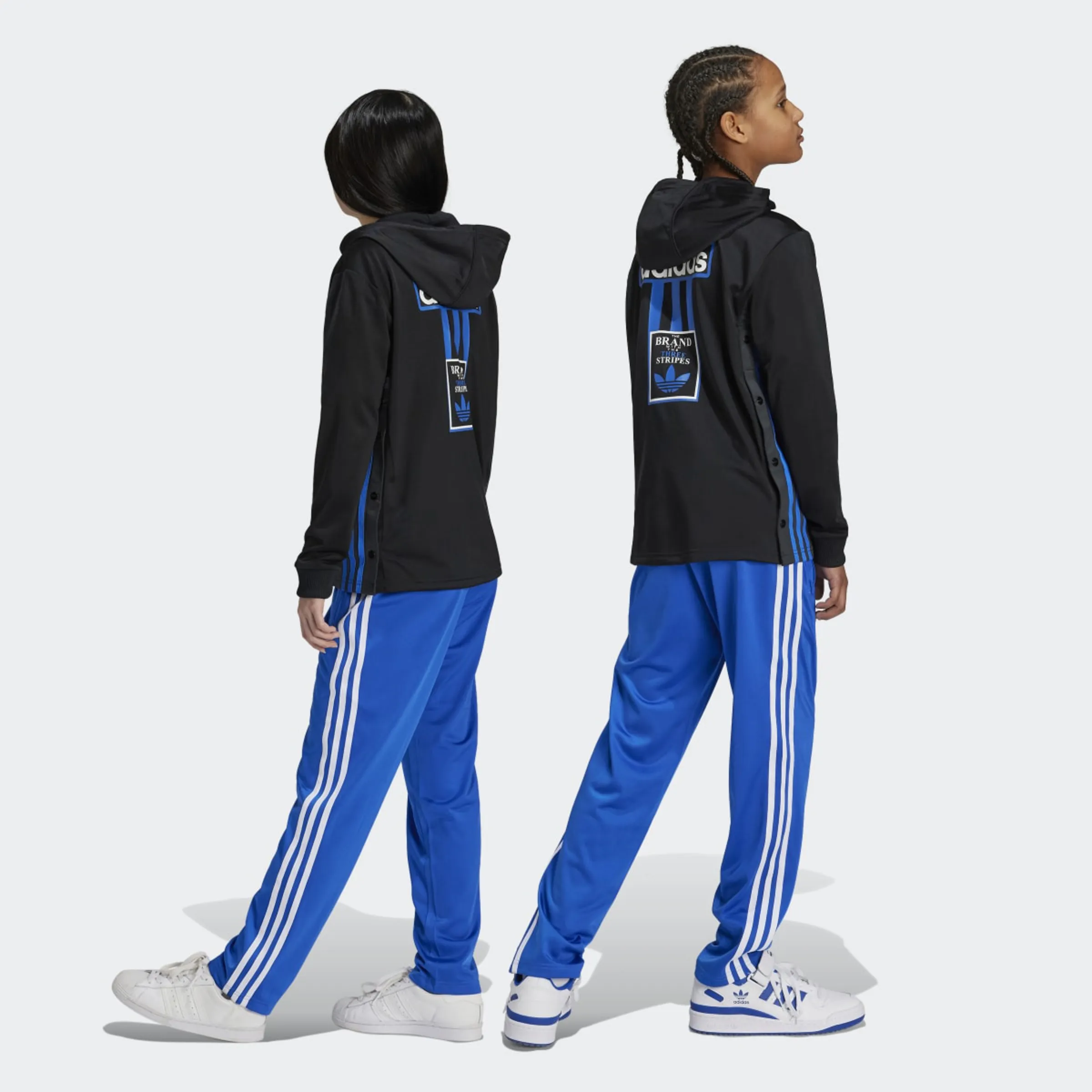 Детские брюки Adicolor Firebird Originals Adidas, синий — фото 2