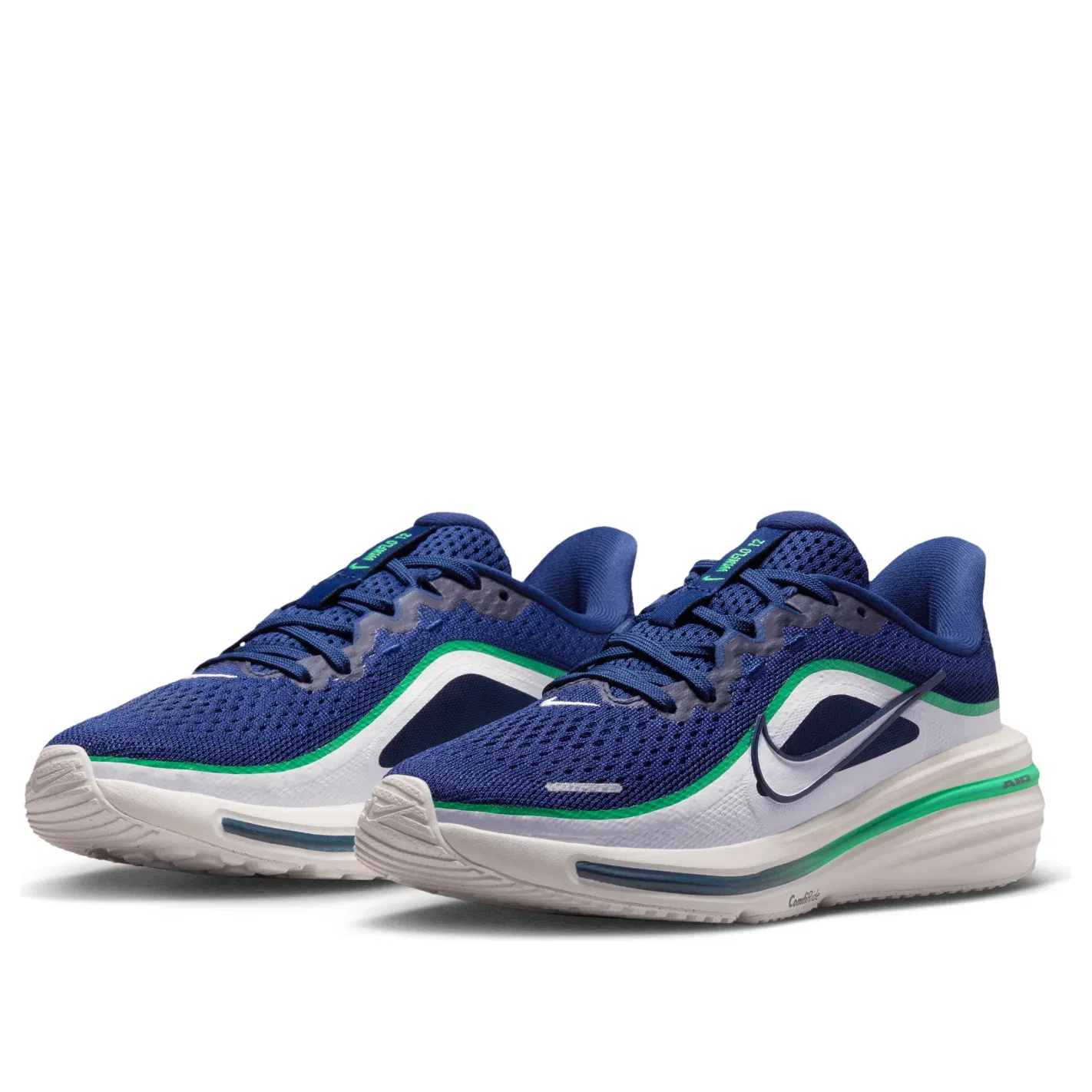 Детские кроссовки Nike Winflo 12 с шнуровкой, синий — фото 2