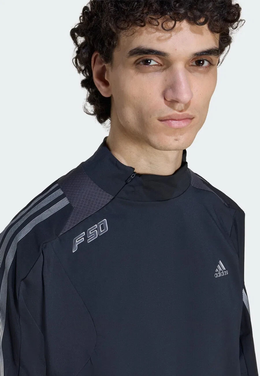 Футболка ADIDAS ORIGINALS 'F50' черного цвета — фото 4