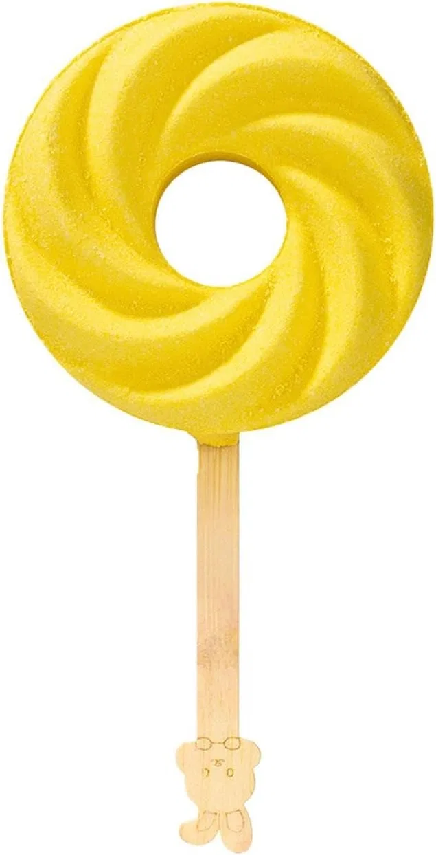 Пена для ванны в форме леденца, бренд Générique, 120 г, Marshmallow