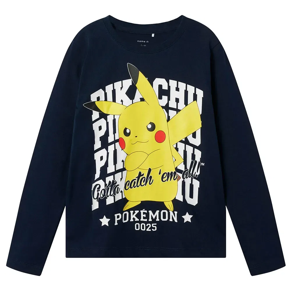 Футболка с длинным рукавом Pokemon Name It, синий — фото 2