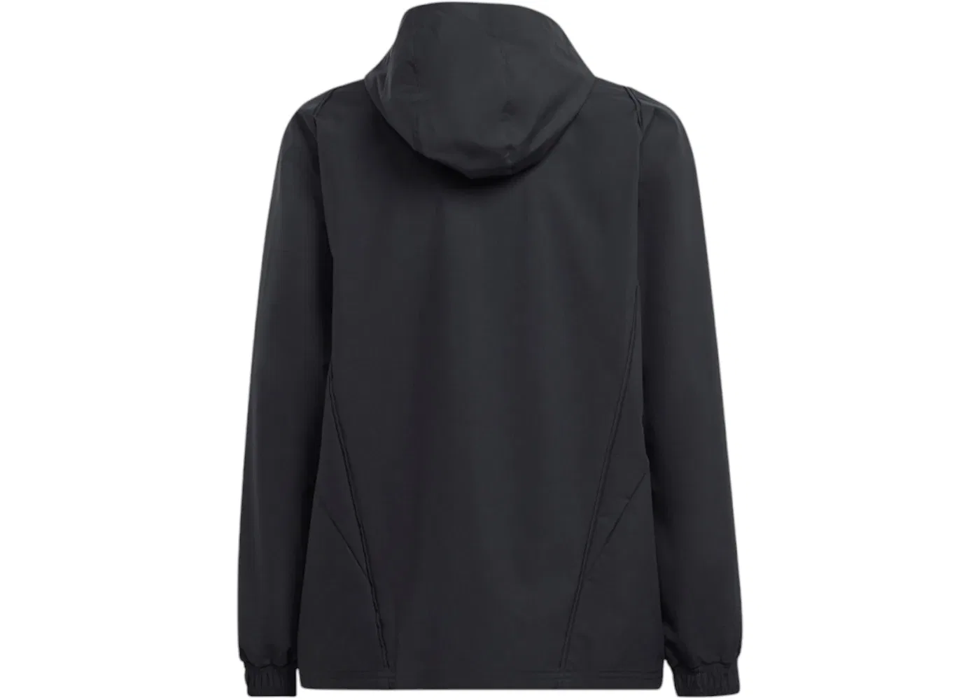 Детская ветрозащитная куртка с полной застежкой-молнией Tiro 23 Competition All-Weather Adidas, Black