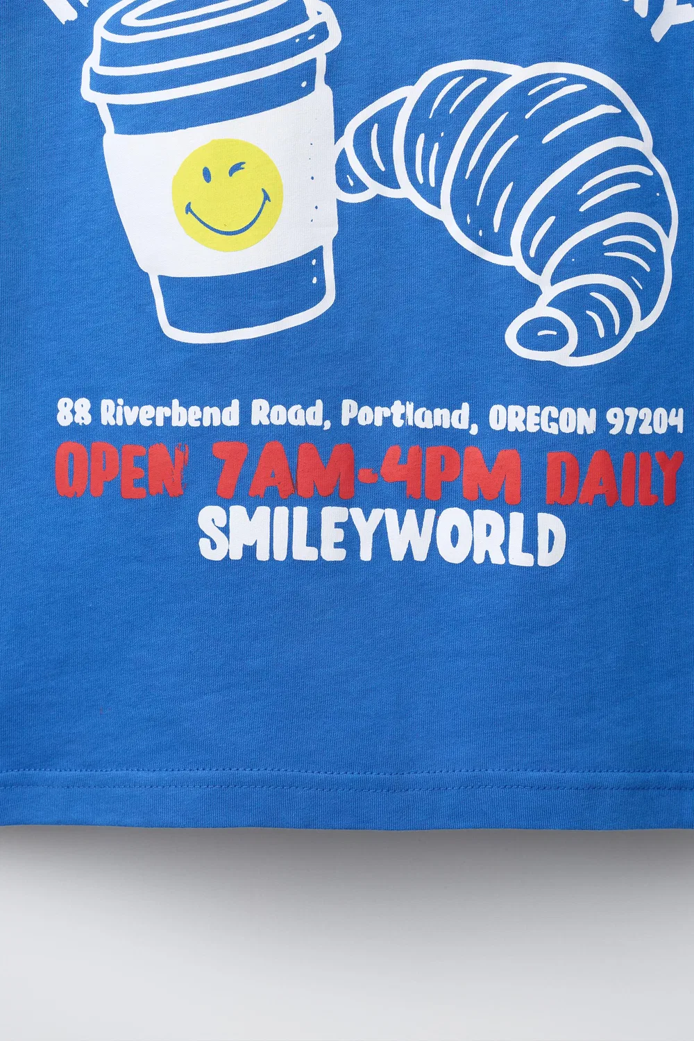 Футболка SMILEYWORLD  ZARA, Blue — фото 4