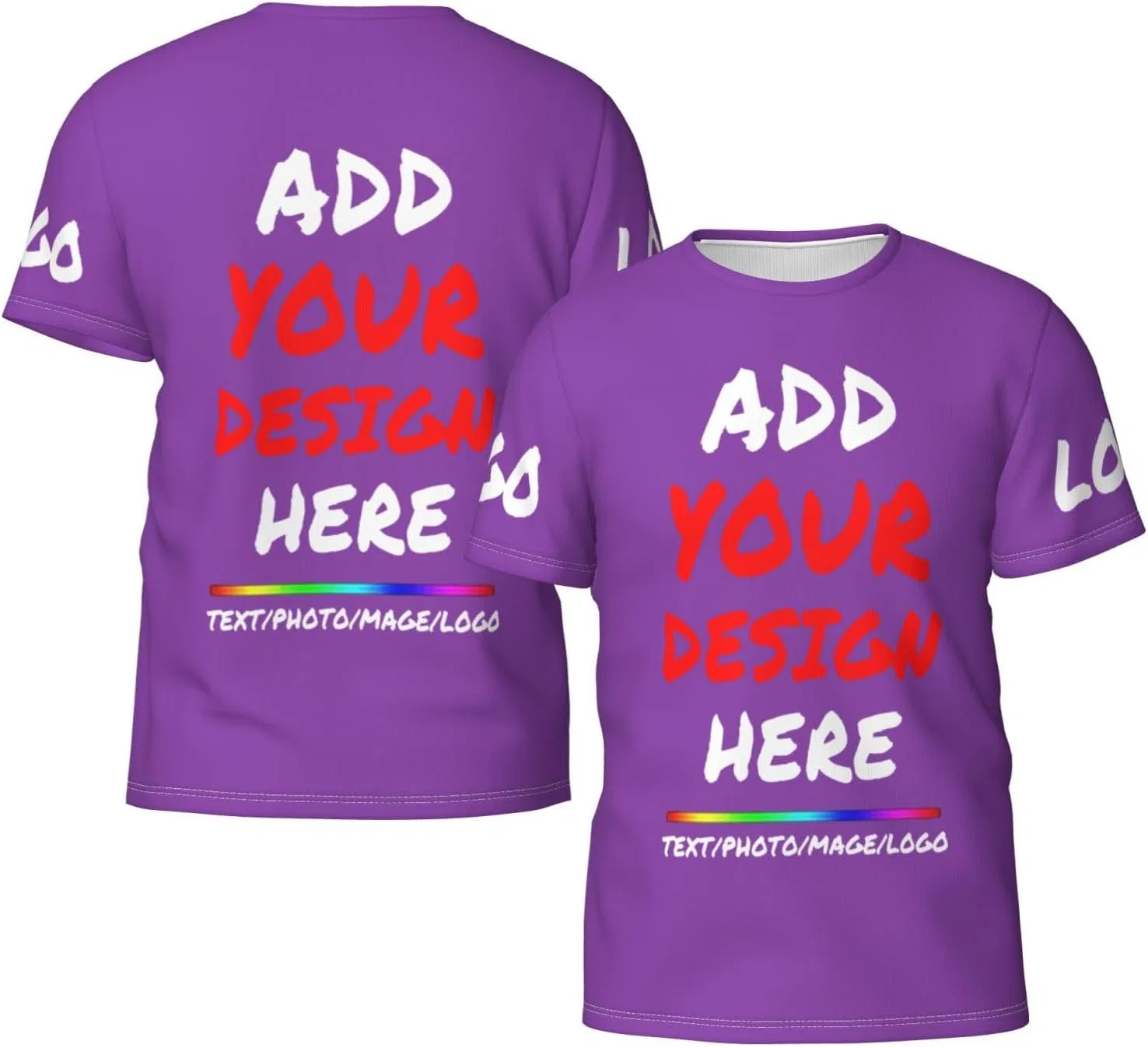 Унисекс футболка с кастомизацией Mesh, Purple