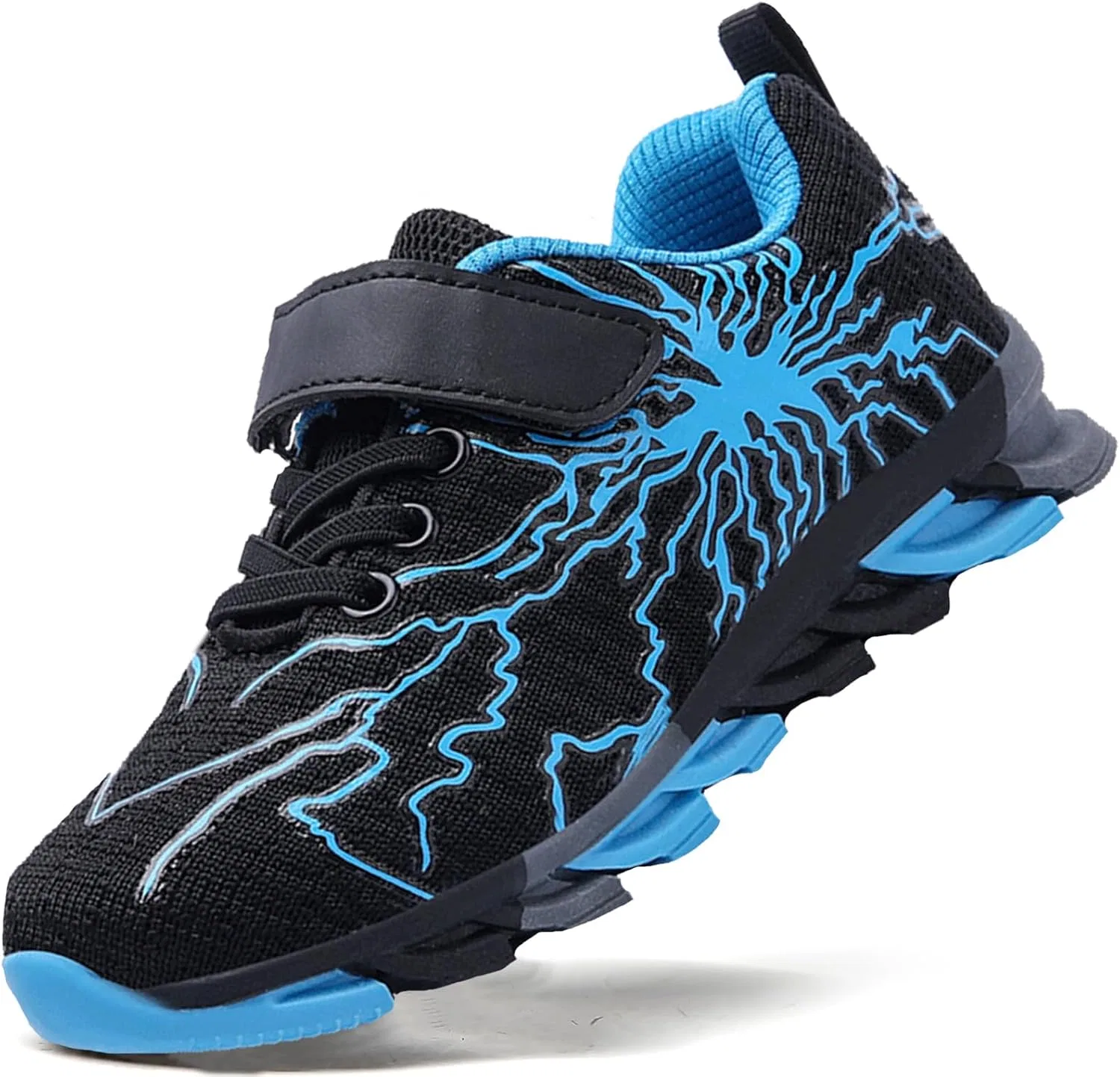Детские кроссовки для мальчиков и девочек с дышащим верхом INKUIL, Black Blue