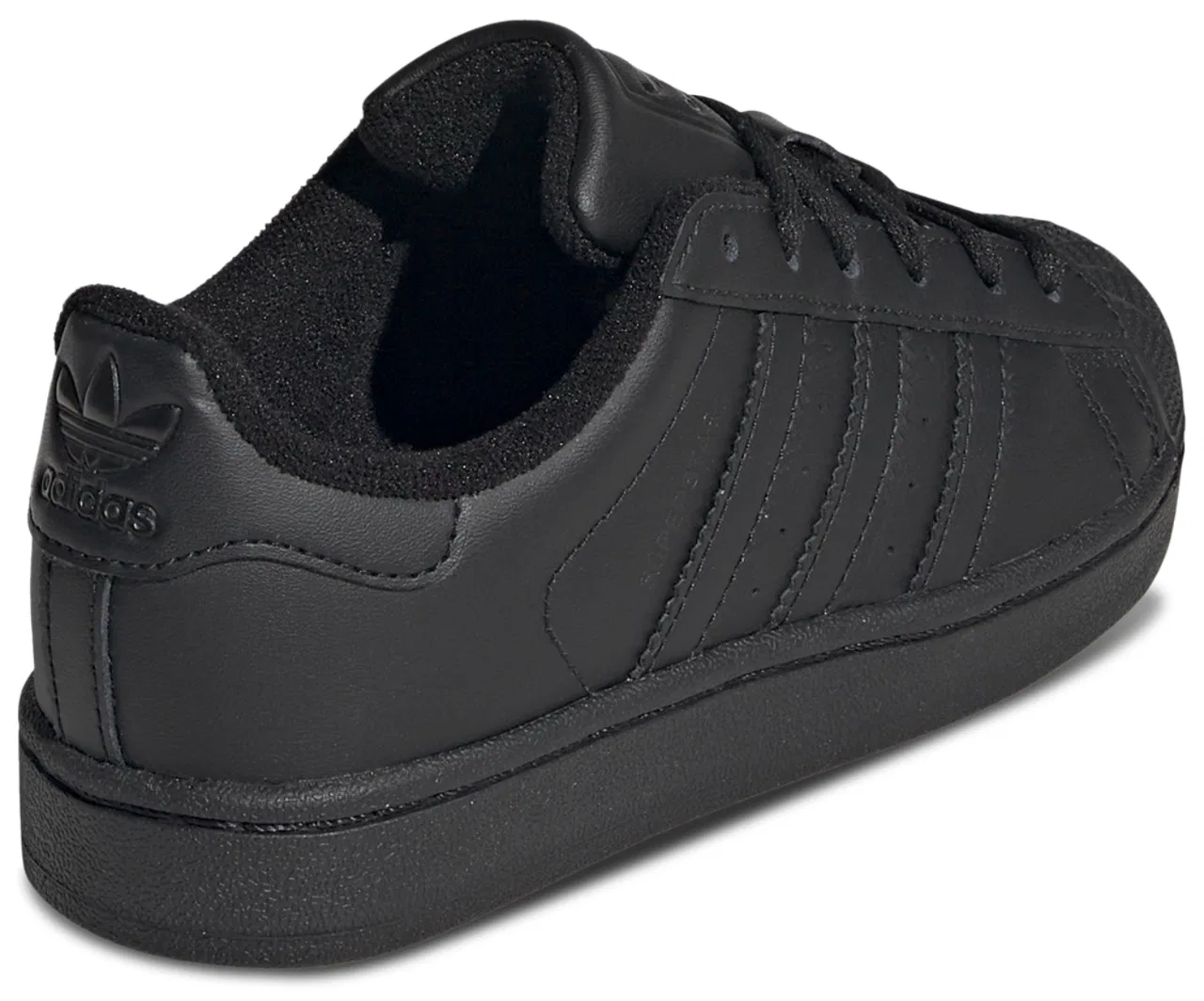 Кроссовки для мальчиков Superstar Adidas, черный — фото 3