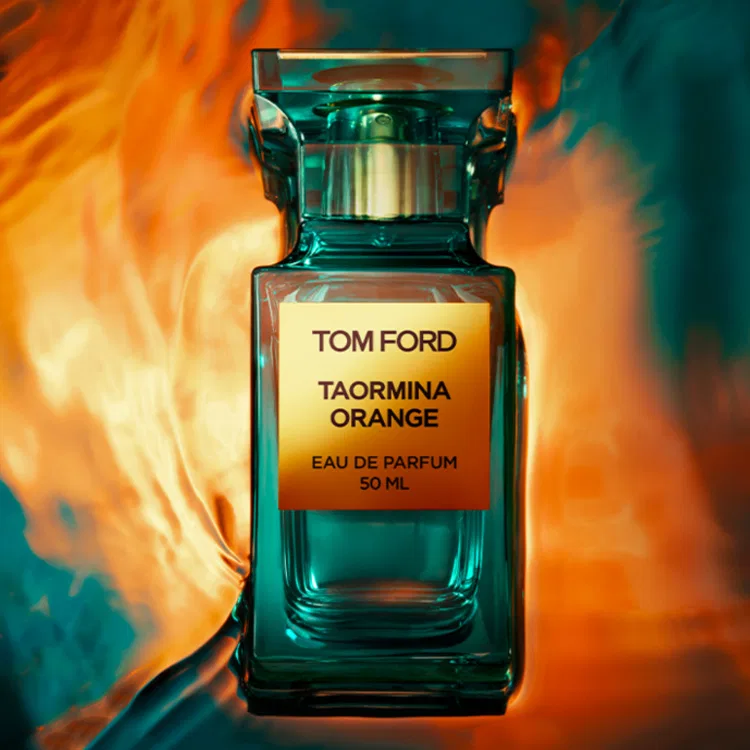 Женский набор парфюмерии Woody Citrus Eau De Parfum 50мл и палетка теней 11г TOM FORD, Orange — фото 3