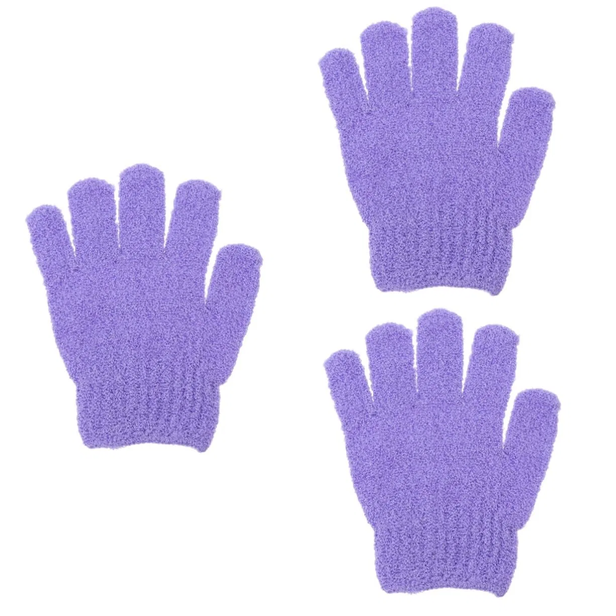 Эксфолиирующие перчатки, набор 30 шт, Gogogmee, Purple
