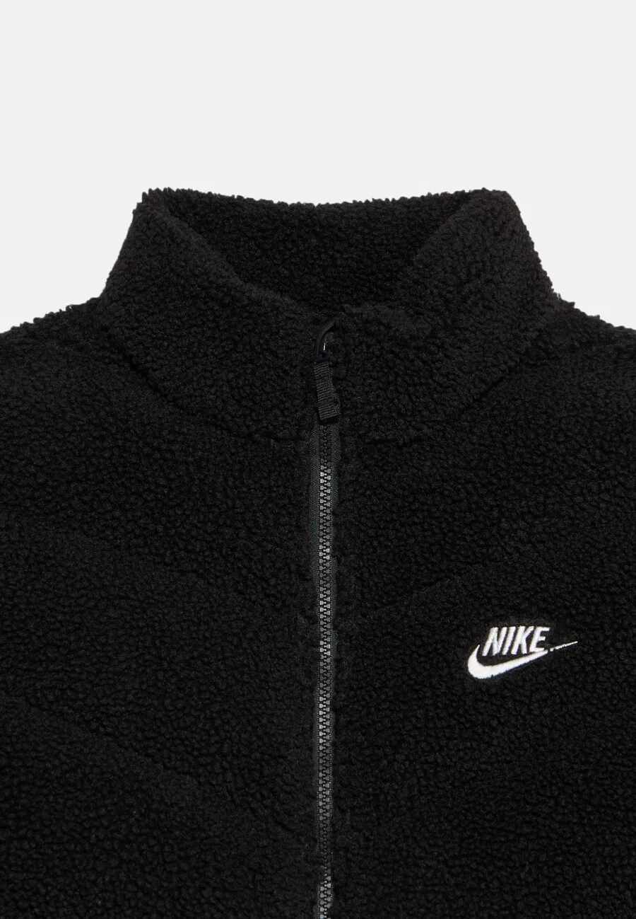 Флисовая куртка Nike Sportswear черного цвета — фото 3