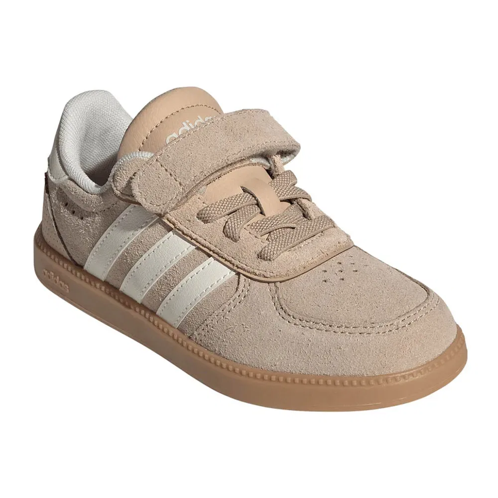 Кроссовки детские Breaknet Sleek Adidas, бежевый — фото 2