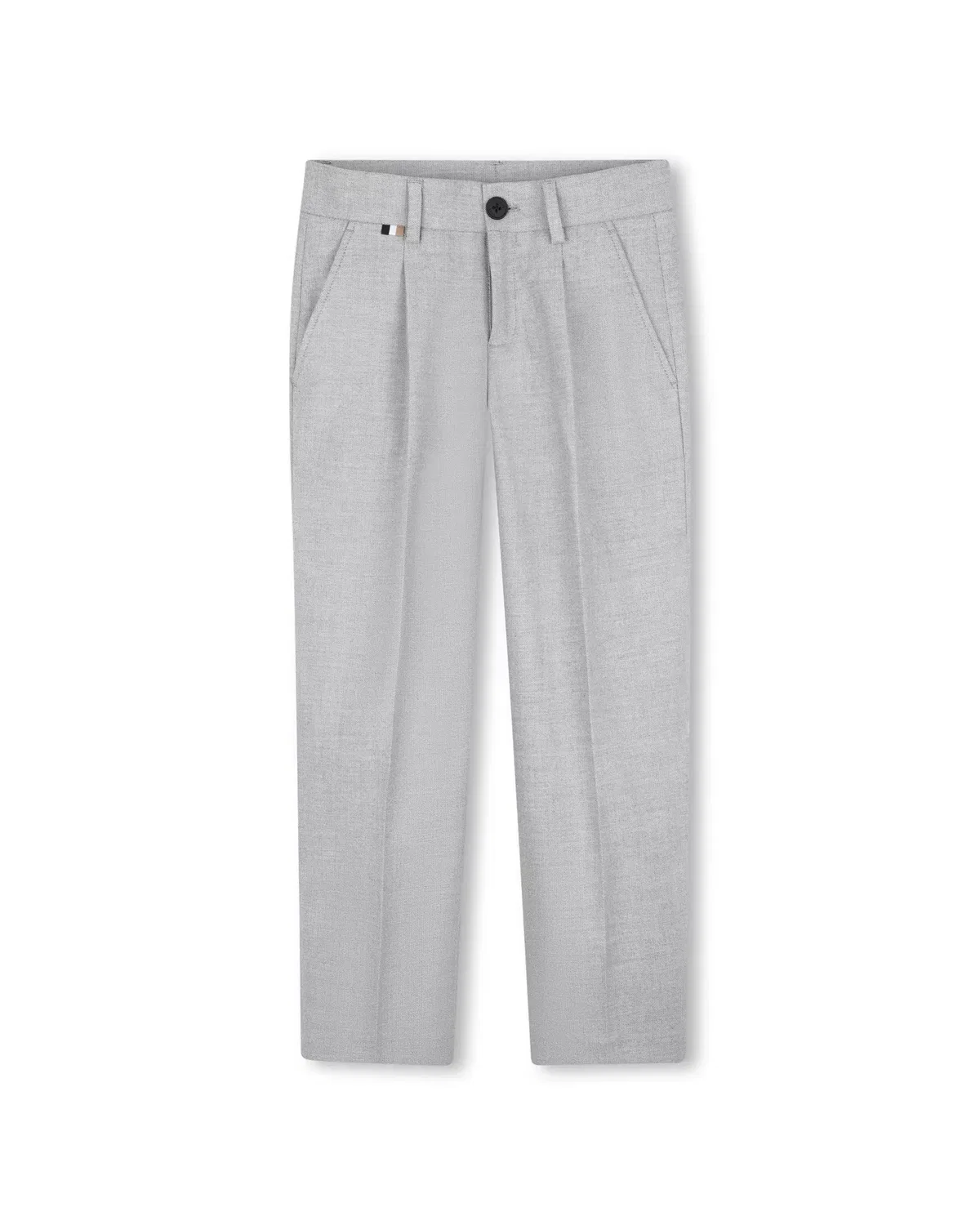 Детский брючный костюм из полиэстера BOSS Kidswear, Gris