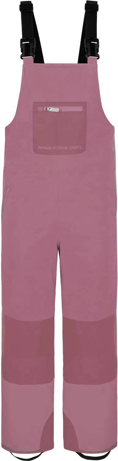 Комбинезон зимний детский на лямках Paulatuk Normani Outdoor Sports, розовый