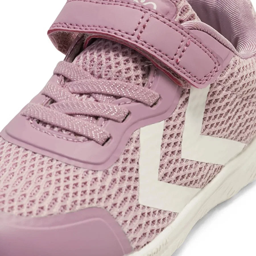 Кроссовки с повседневным дизайном Actus Recycled Jr Hummel, Фиолетовый — фото 2