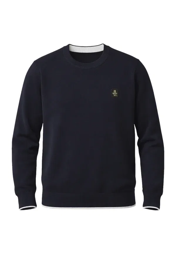 Джемпер хлопковый Jumper Refrigiwear, темно-синий