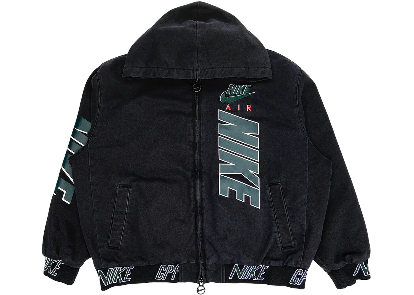 Мужская куртка с вышивкой Work Jacket Nike, Black — фото 2