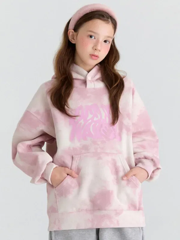 Худи оверсайз с капюшоном, Ocelot Junior, розовый