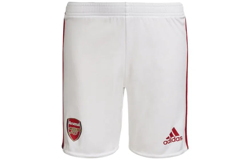 Детский спортивный комплект с V-образным вырезом Adidas, Scarlet/White — фото 4