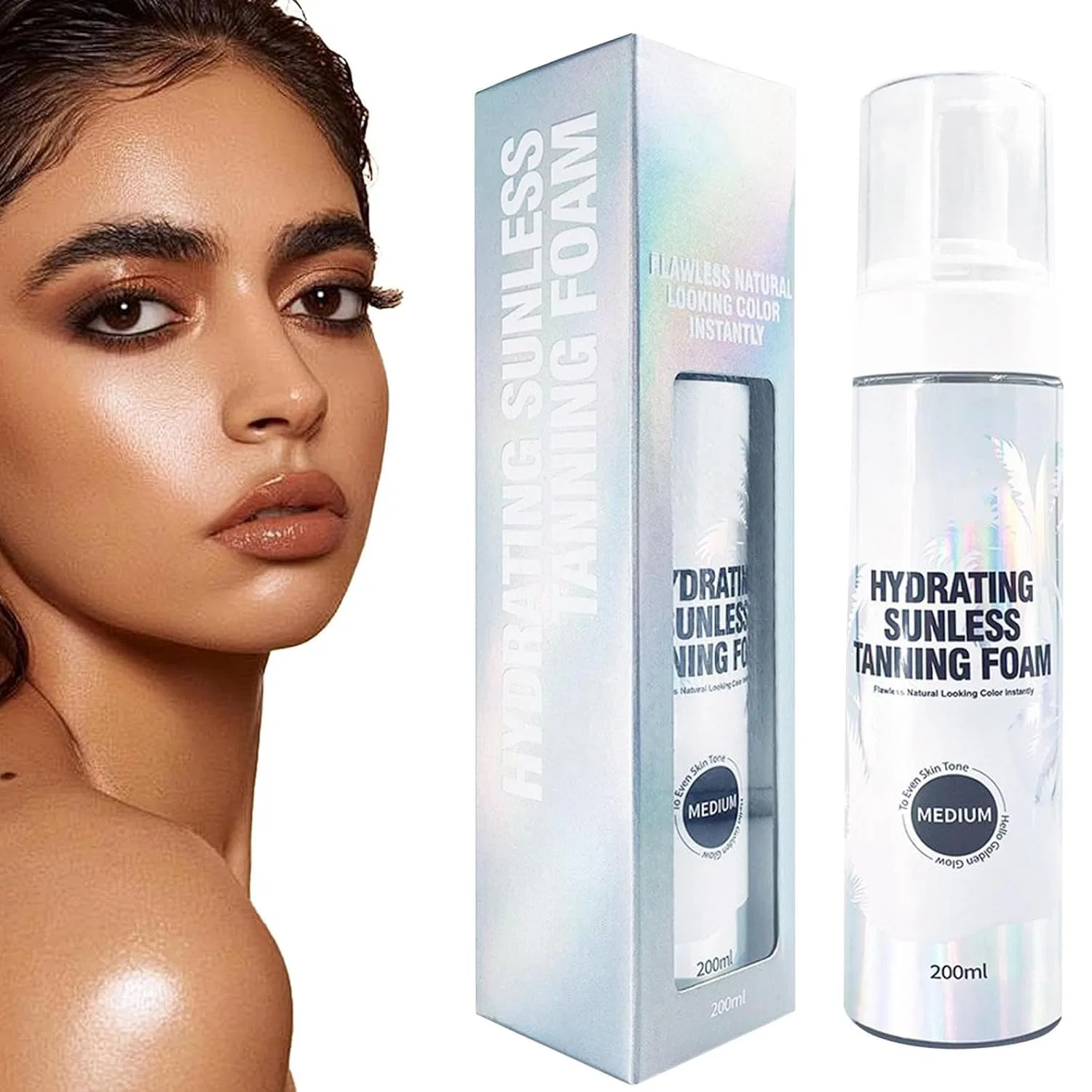 Мусс для автозагара Self-Tanning Mousse, Junjie, 200 мл, 1 шт