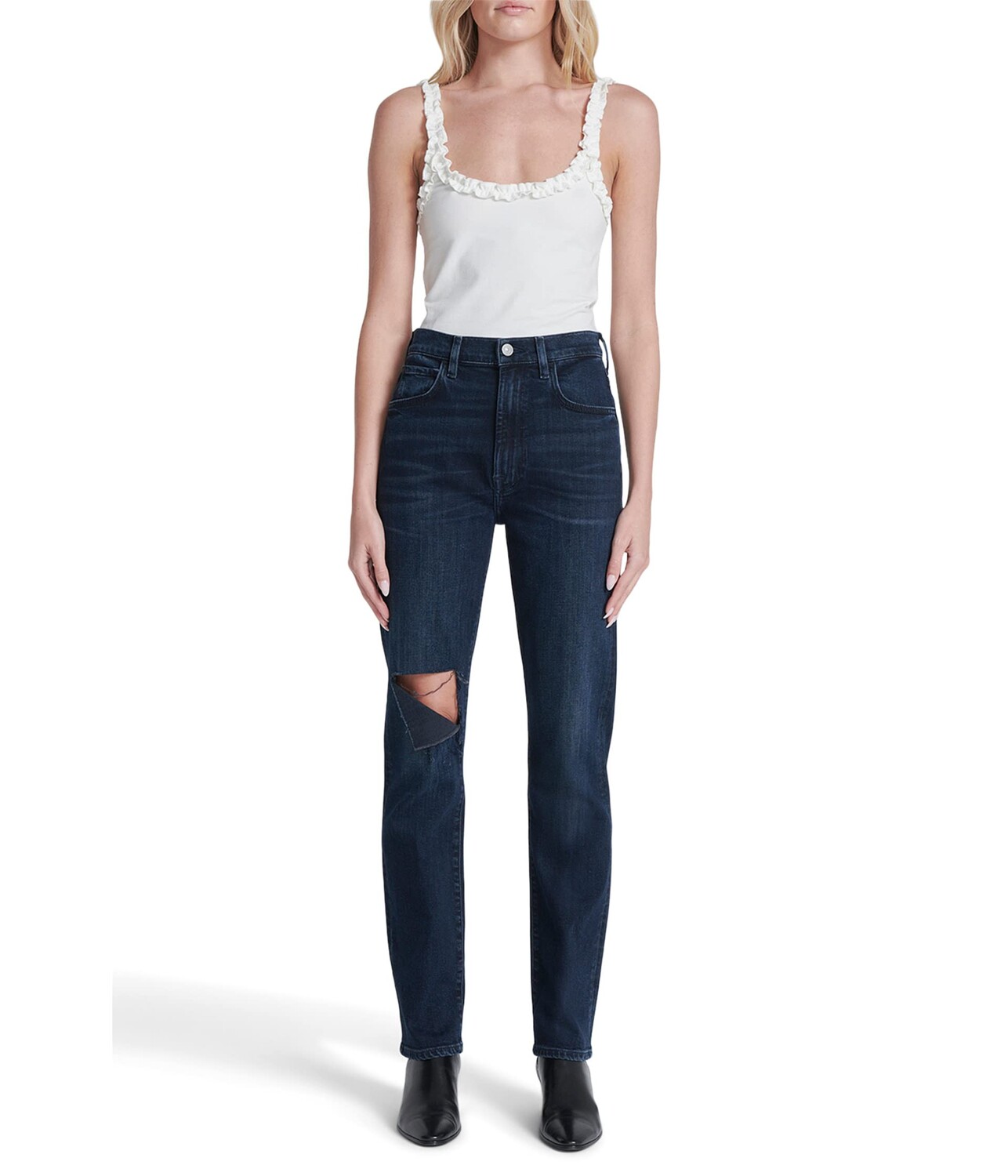 

Джинсы 7 For All Mankind, Easy Slim in Sunbeam Ripped