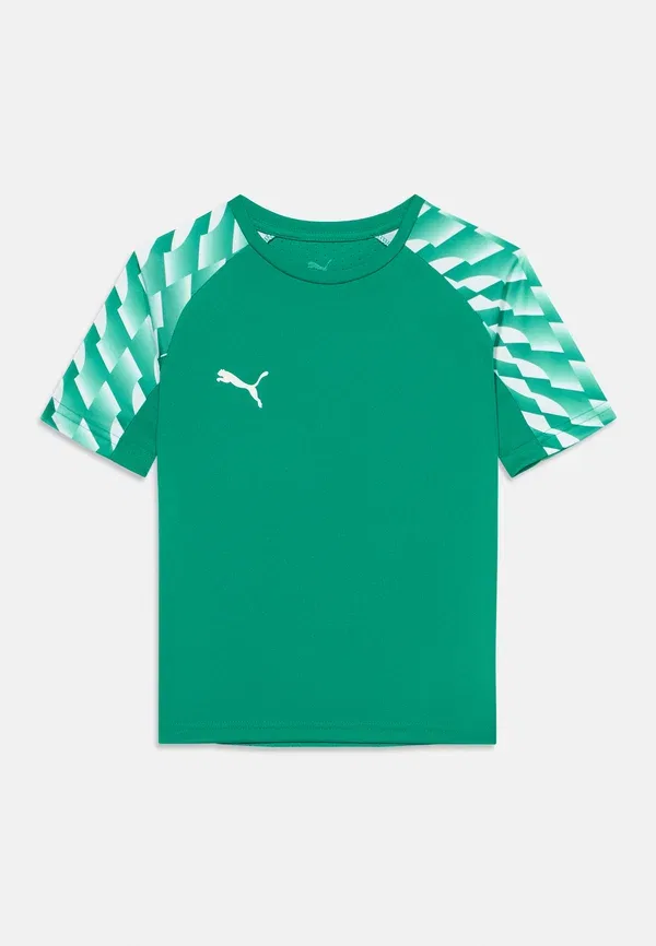 Футболка полиэстер Puma, белый/зеленый