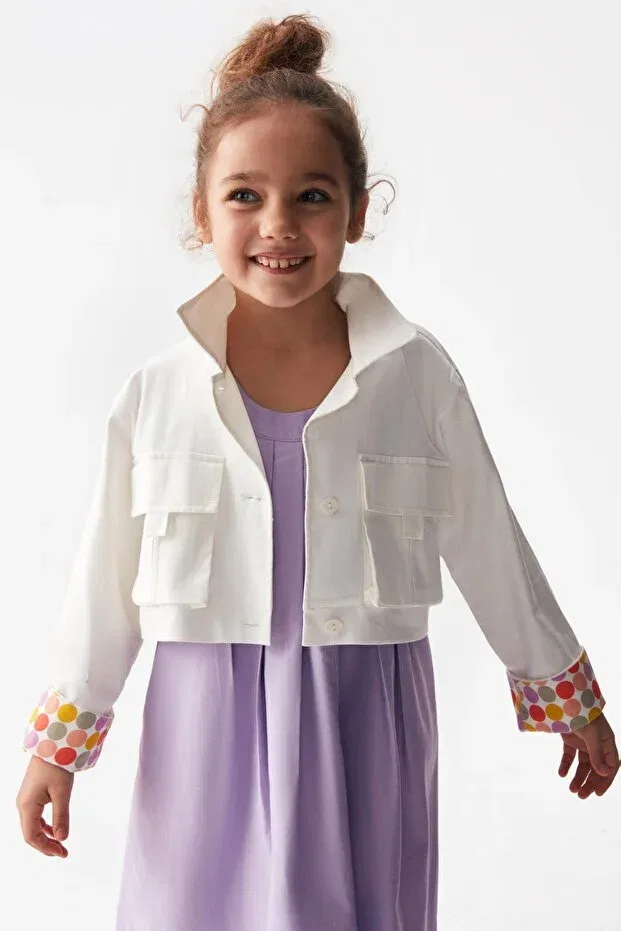 Детское платье для девочек хлопковое Nk Kids, Lila — фото 4