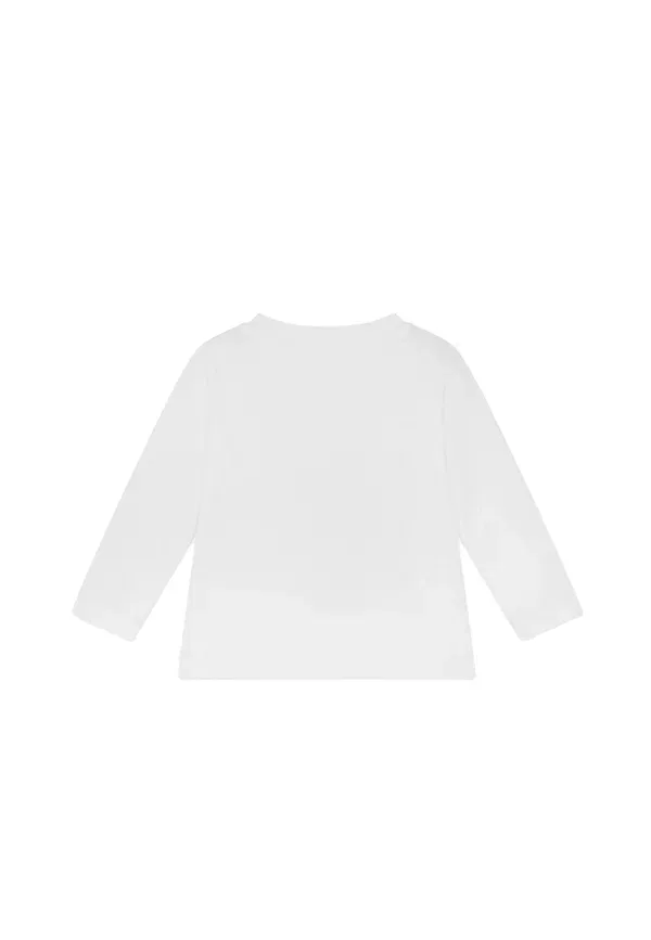 Топ с принтом long sleeved top Stella Mccartney Kids, белый — фото 2