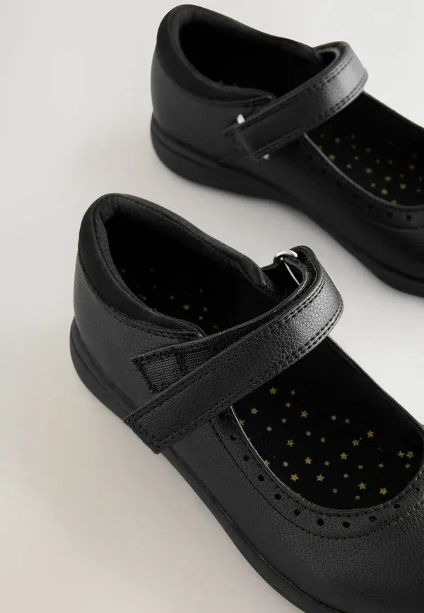 Туфли на плоском ходу с вырезами Next black matt, черный — фото 4