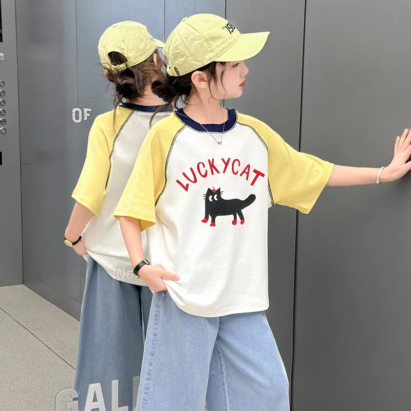 Детская футболка хлопковая Lanza, Yellow — фото 4