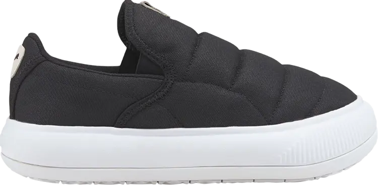 

Кроссовки Puma Wmns Suede Mayu Slip-On Canvas Black White, черный