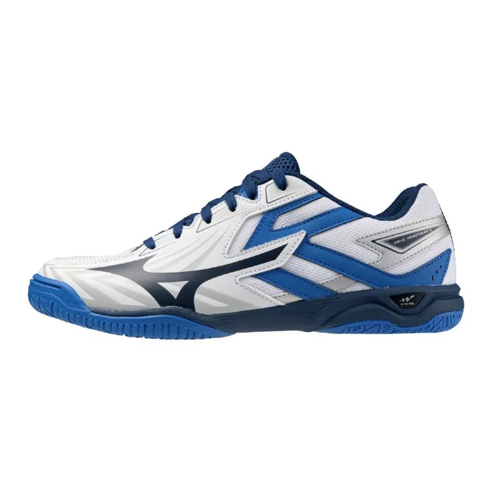 Кроссовки для настольного тенниса «WAVE KAISERBURG 8» от Mizuno, White X Navy X Blue