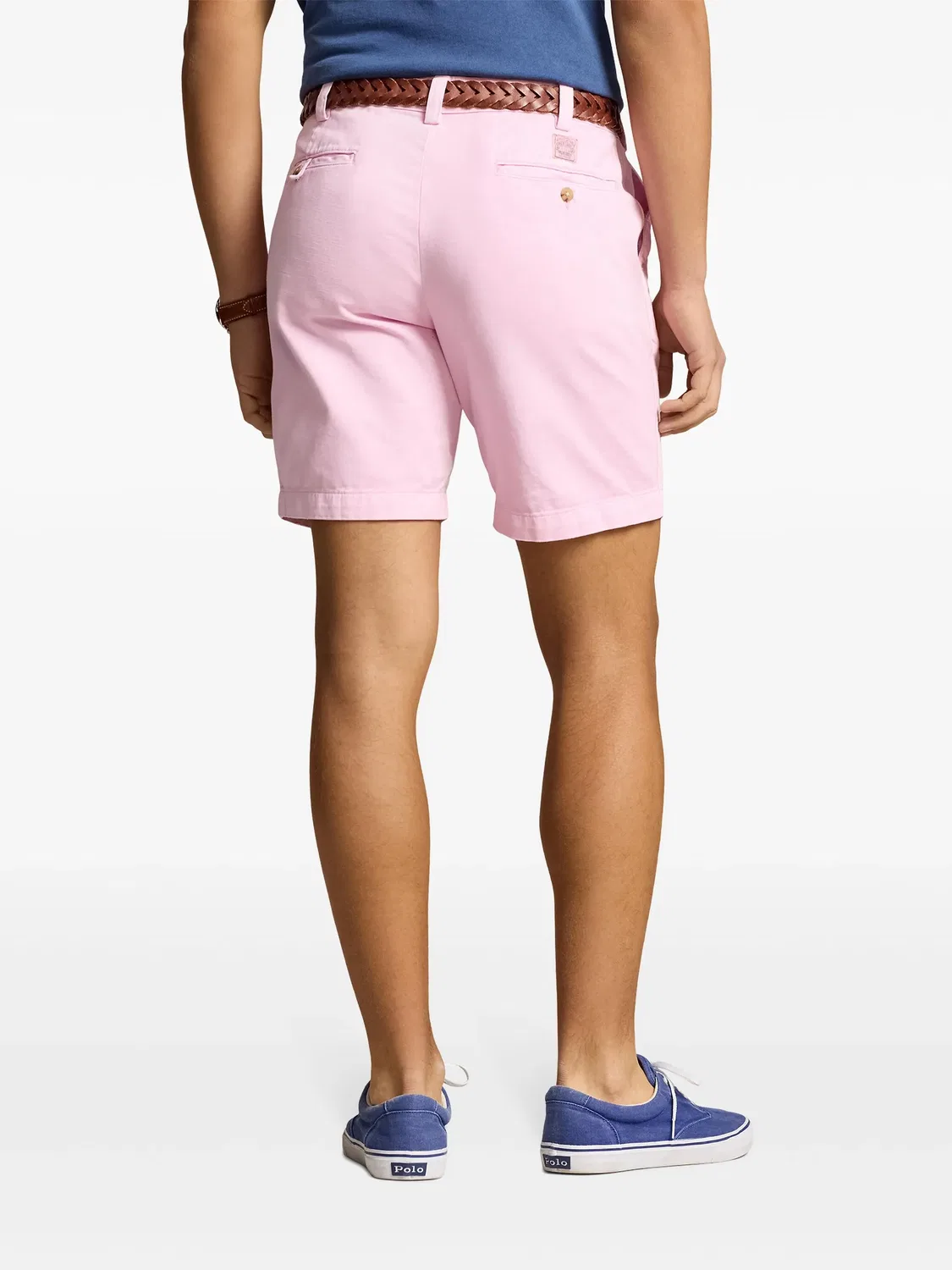 Хлопковые шорты-бермуды, розовые Polo Ralph Lauren, розовый — фото 2