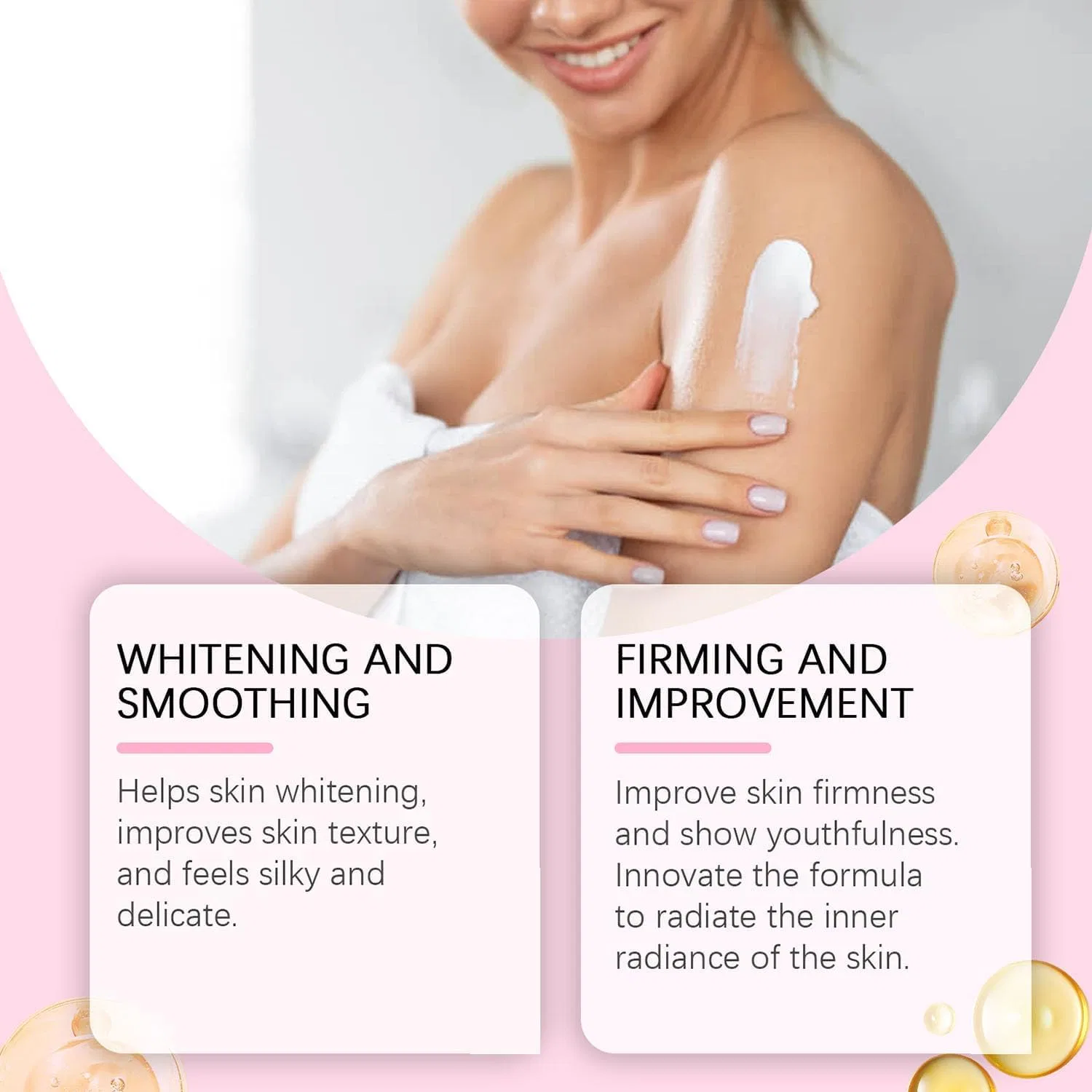 Лосьон для тела осветляющий Glutathione Niacinamide, 100 мл, 1 шт Rhgsao — фото 4