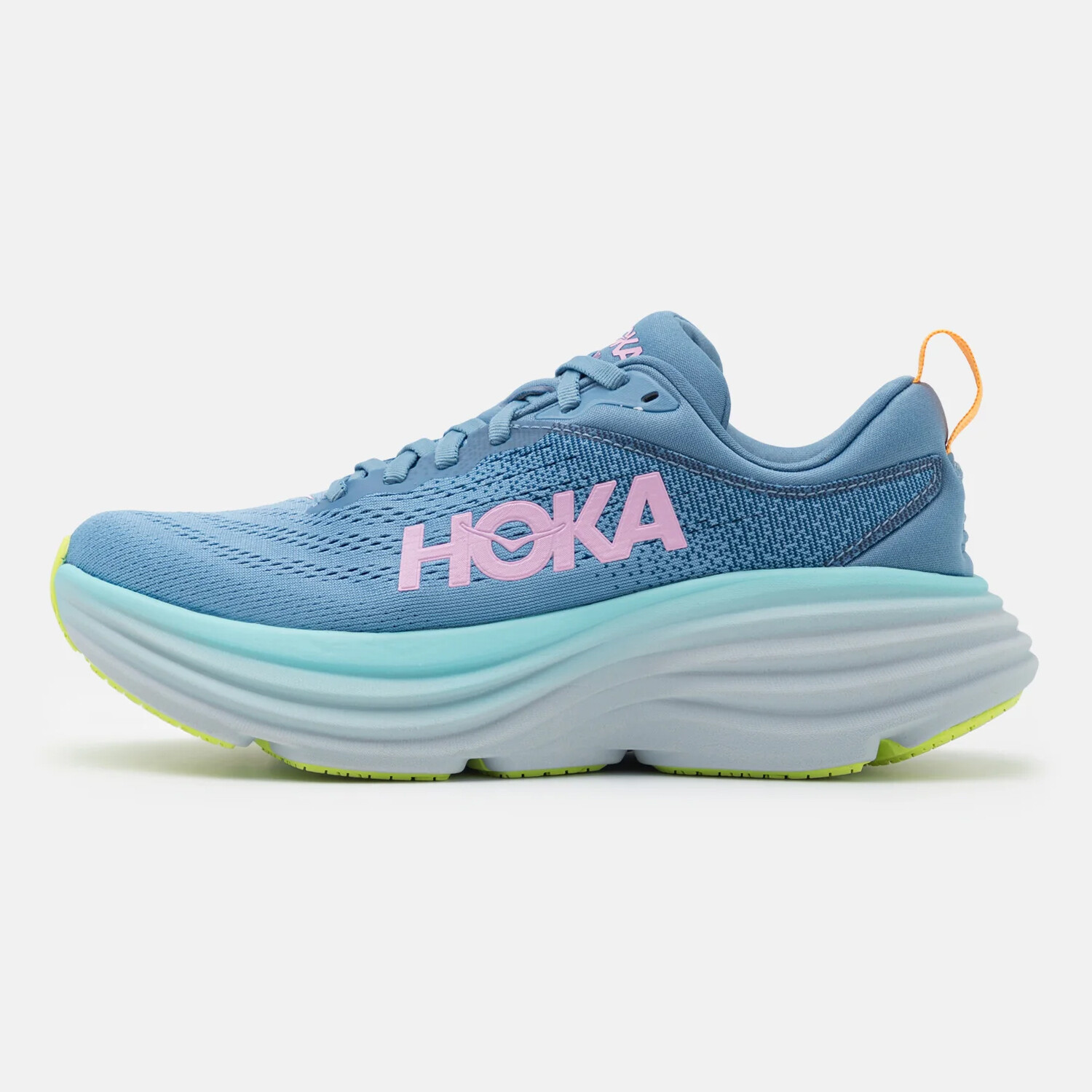 

Кроссовки Hoka Bondi 8, голубой/белый