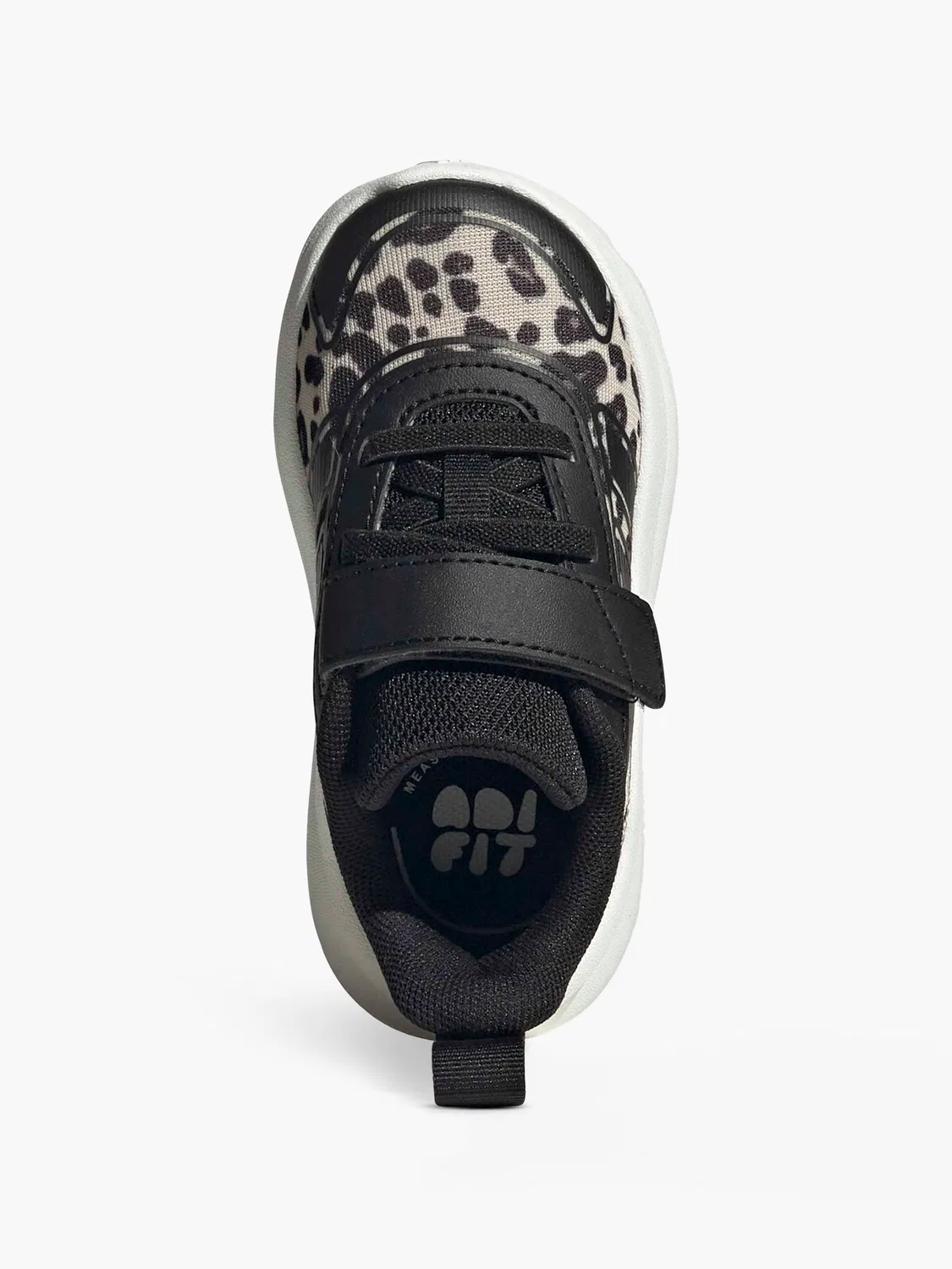 Детские кроссовки с принтом Animal Print Adidas, черный — фото 4