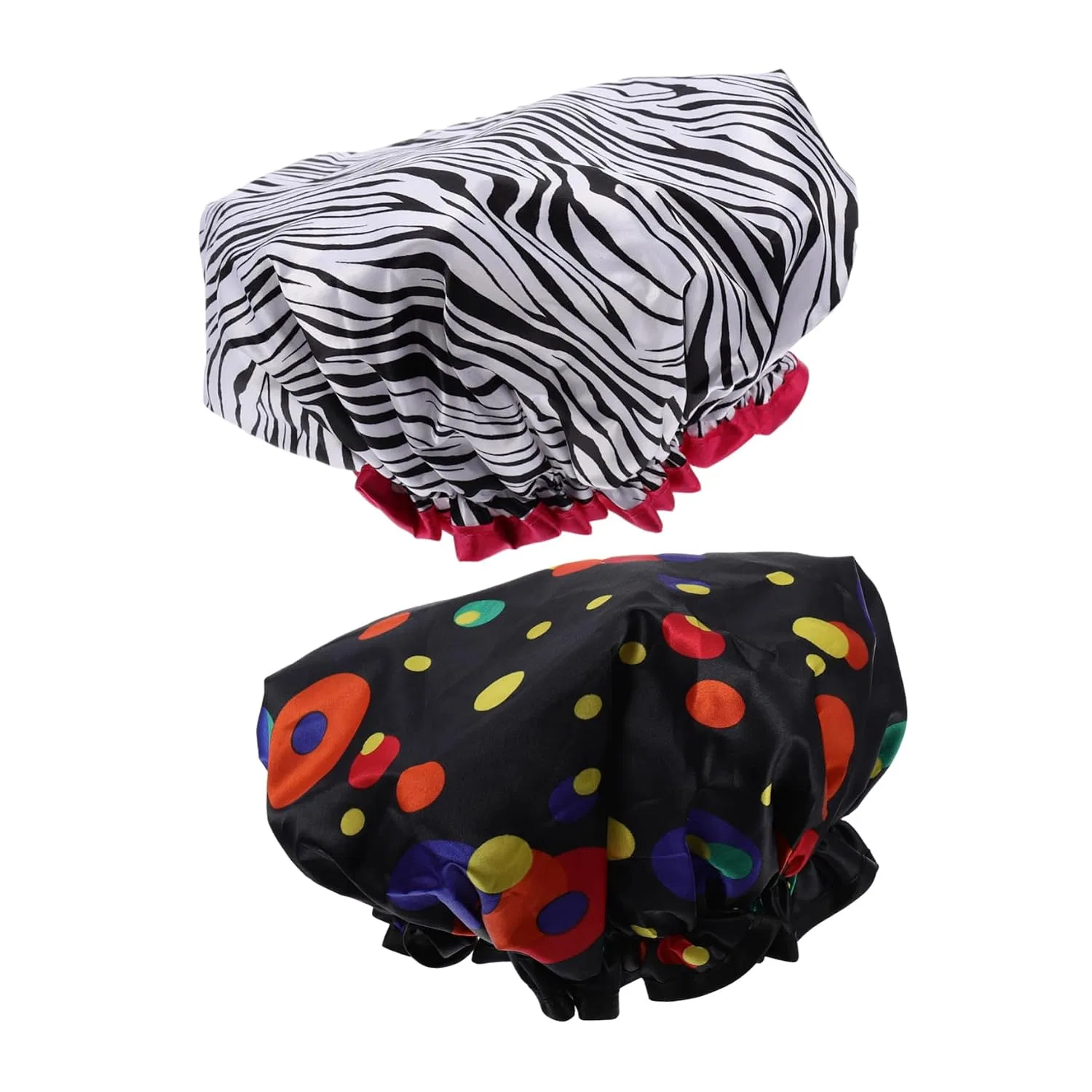 Шапочка для душа Satin & Peva, Angoily, набор 6 шт, 26x26 см, Assorted colours