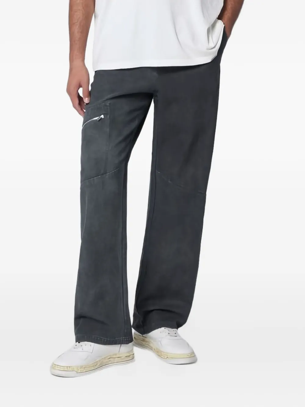 

Джинсы на пуговицах Represent, серый