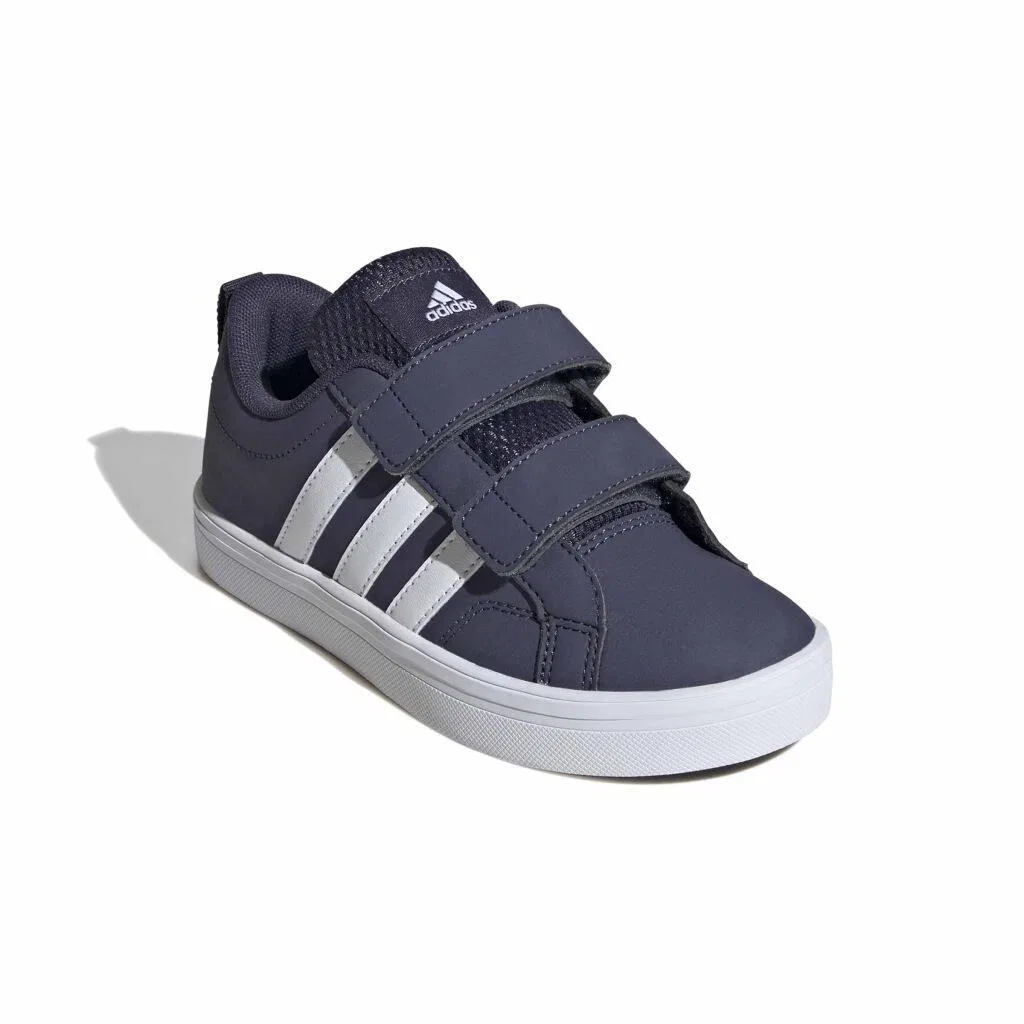 Детские кроссовки с липучками VS Pace 2.0 Adidas, Dunkelblau Weiss — фото 4