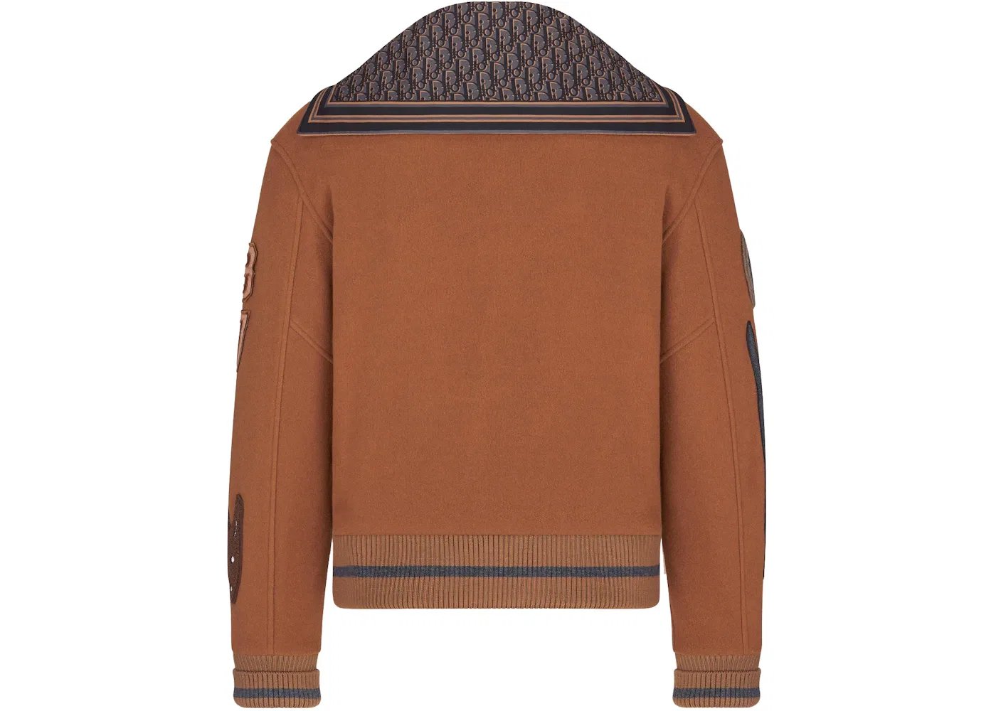 Мужская куртка-бейсболка Dior x CACTUS JACK, Coffee Brown — фото 2