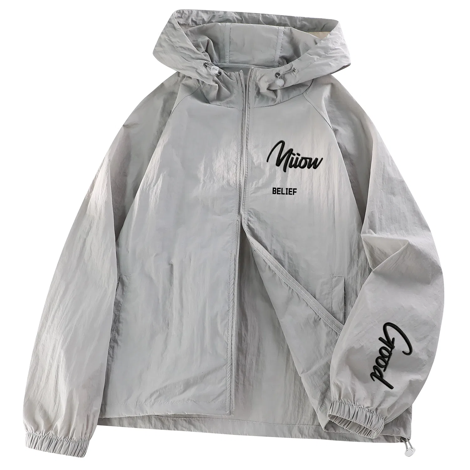 Детская куртка для защиты от солнца Light Gray MIIOW