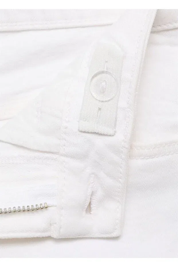 Детские шорты для мальчиков джинсовые Bermuda shorts john Mango Kids, White White — фото 4