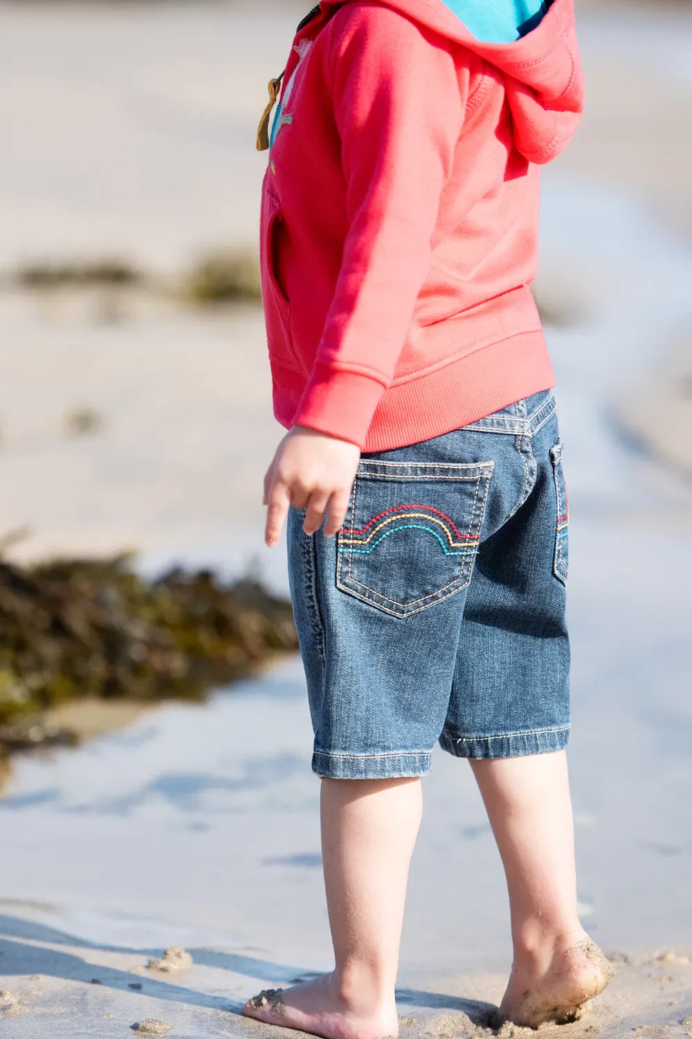 Детские джинсовые шорты Dorian Frugi, Blue — фото 2