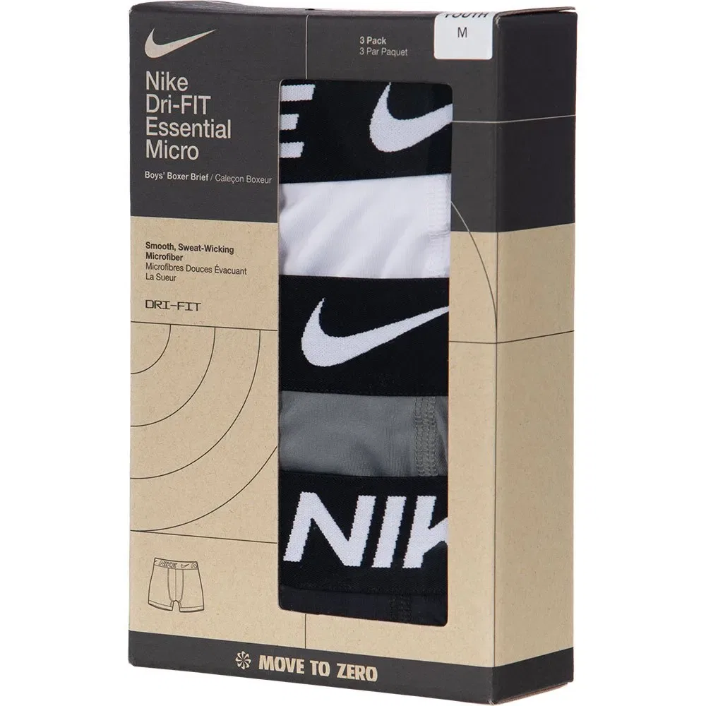 Боксеры Nike Essential Micro 3 шт Nike, мультиколор — фото 3