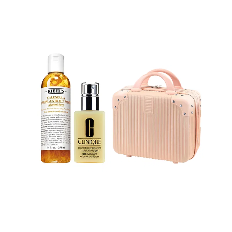 Набор средств по уходу за кожей Calendula Water 250ml+Oil 125ml+Hydrating Cream 40g CLINIQUE, Golden Bowl Flower — фото 3