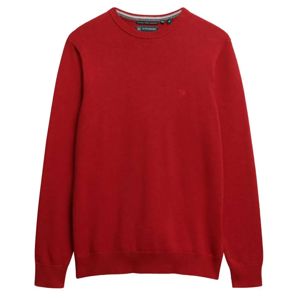 Свитер Essentials Superdry, красный — фото 3