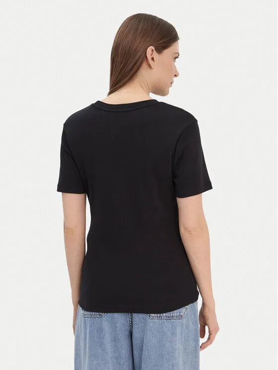Футболка slim fit New Cody Tommy Hilfiger, черный — фото 3
