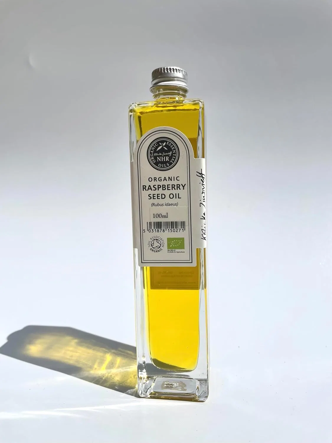 Масло для лица Organic Raspberry Seed Oil, NHR Organic Oils, 500 мл