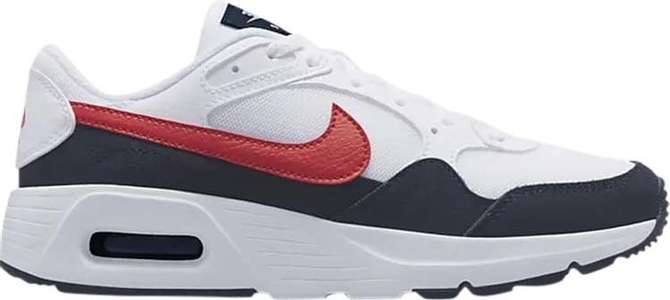 

Кроссовки Nike Air Max SC GS 'Obsidian University Red', белый