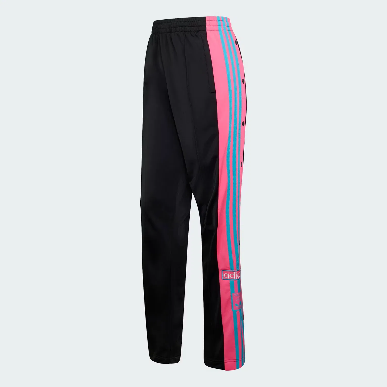 Женские спортивные брюки свободного кроя Adibreak Adidas Originals, черный/lucid pink/samba blue — фото 4