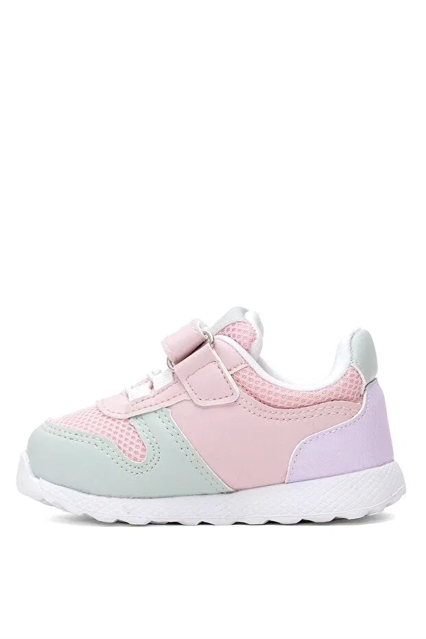 Детские кроссовки для девочек с липучкой U.S. Polo Assn., Pink — фото 3